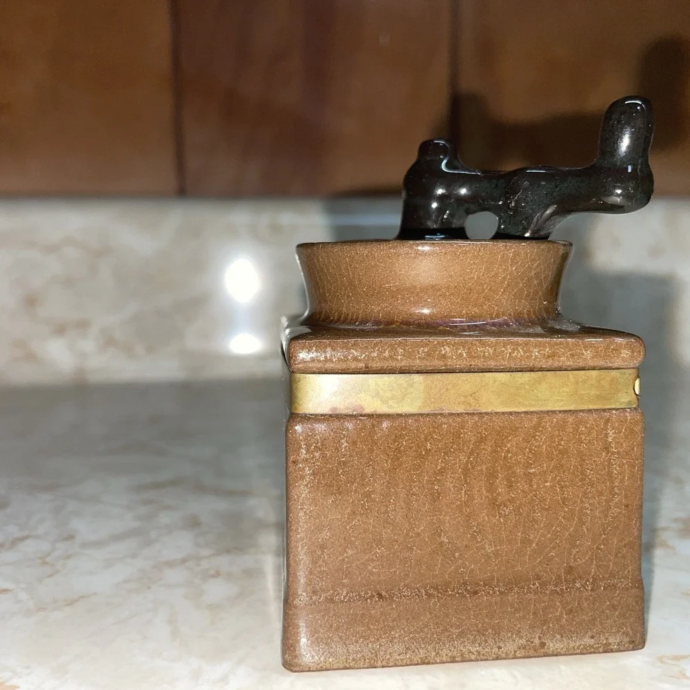 Vintage Tilso Salt Shaker HandMill Square Japan‎